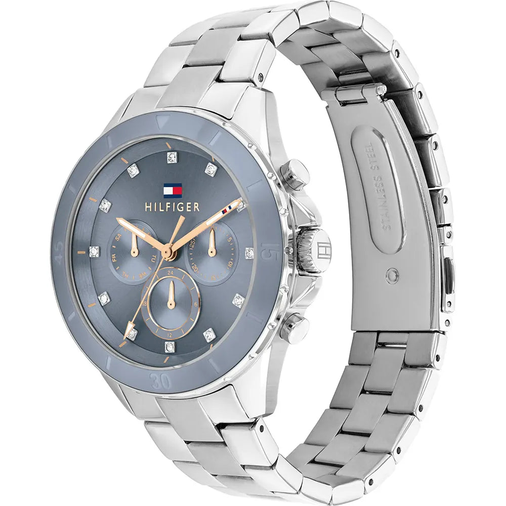 Tommy Hilfiger Blue Dial  Ladies Watch - 1782708