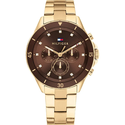 Tommy Hilfiger Brown Dial Ladies Watch - 1782709