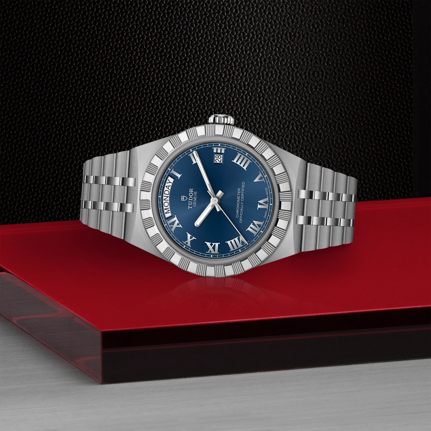 TUDOR Royal Day-Date 40mm Blue dial Men's Watch - m2840d1a0-0002