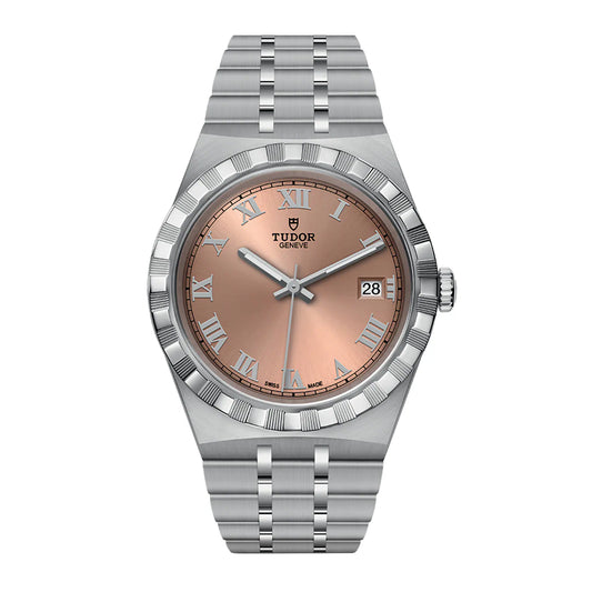 Tudor Royal 38mm Salmon Dial Men's Automatic Watch- m28500-0007