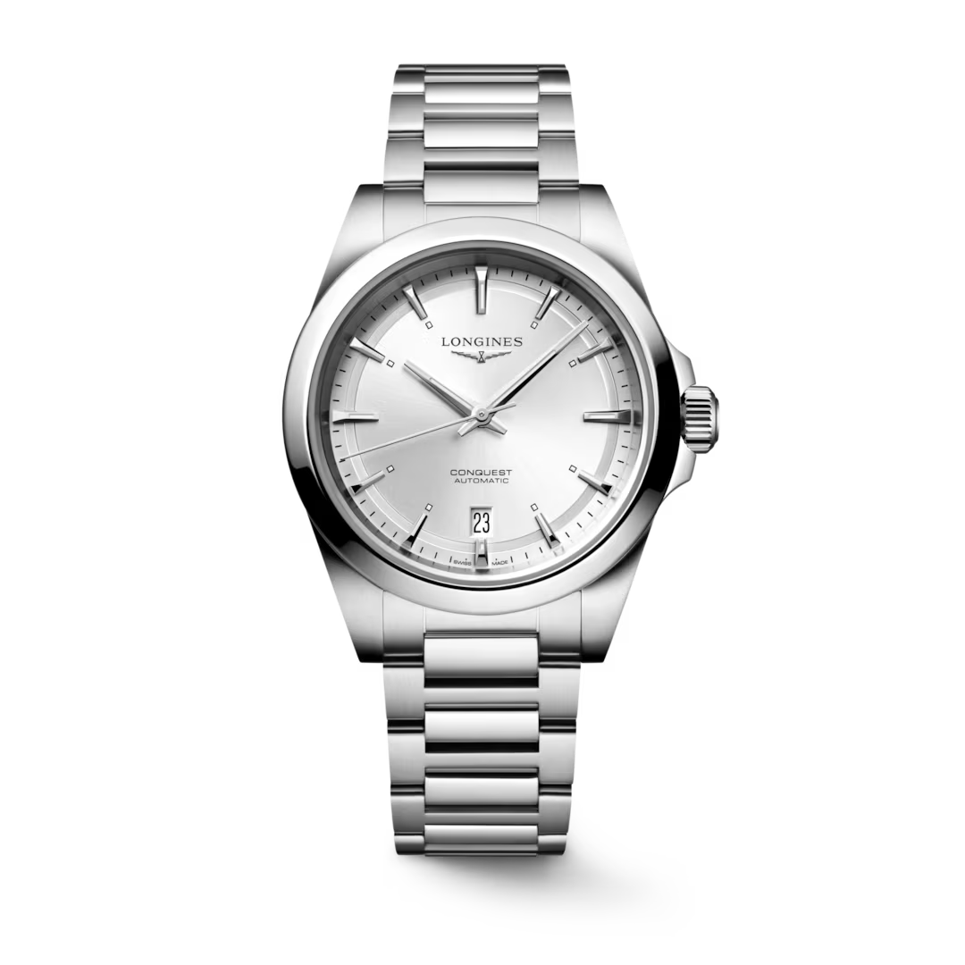 Longines Conquest 38mm White Dial Men's Watch - L3.720.4.72.6