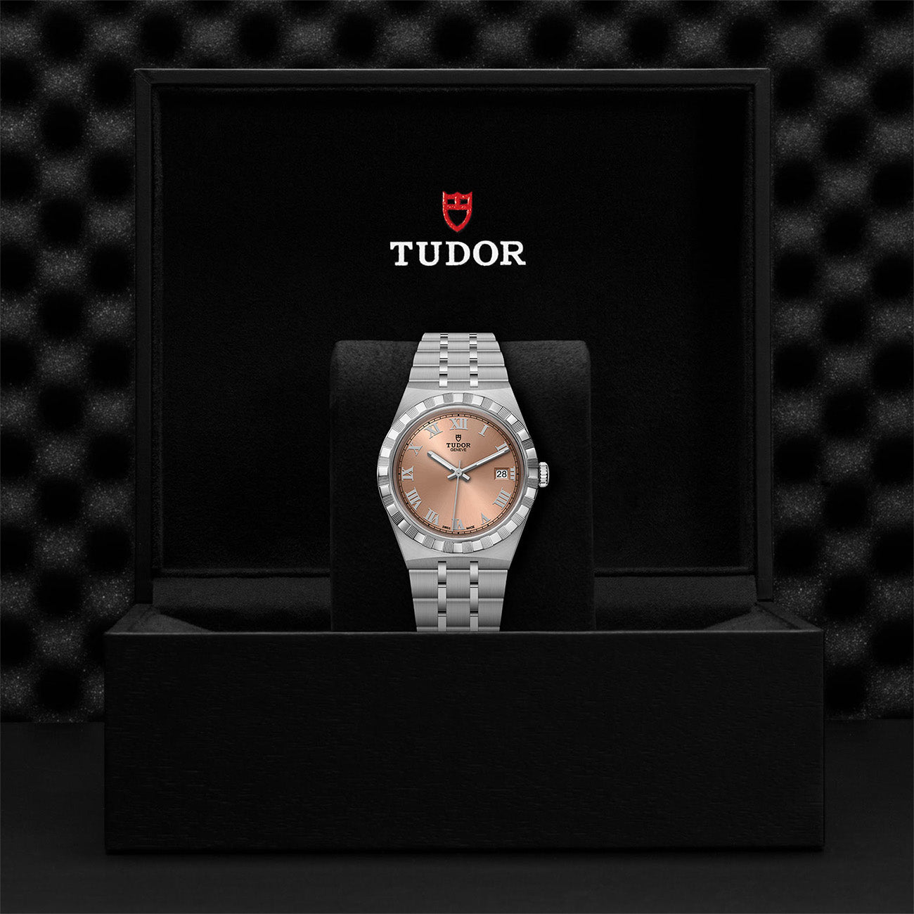 Tudor Royal 38mm Salmon Dial Men's Automatic Watch- m28500-0007