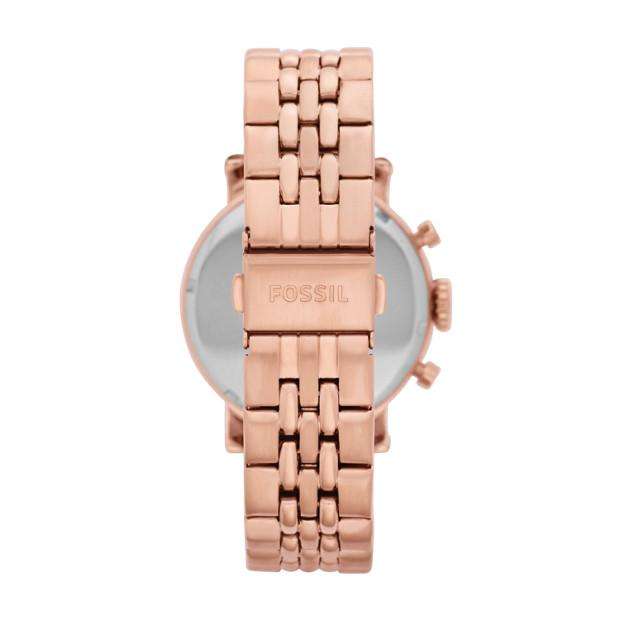 Fossil Rose Gold Chronograph Women's Watch- ES3380