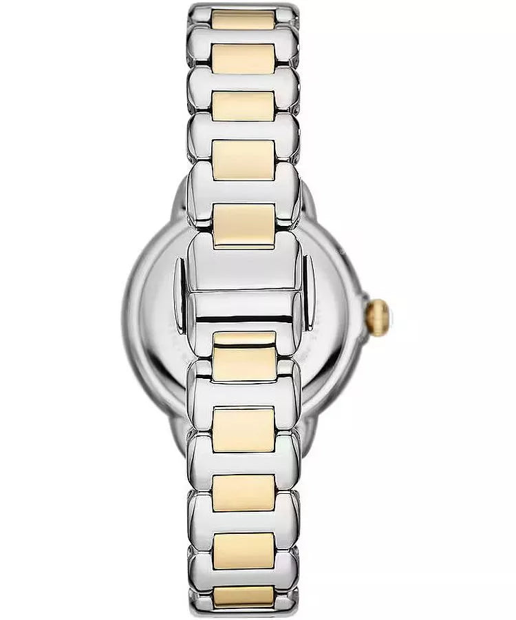 Emporio Armani Pearl Dial Dual Tone Ladies Watch - AR11524