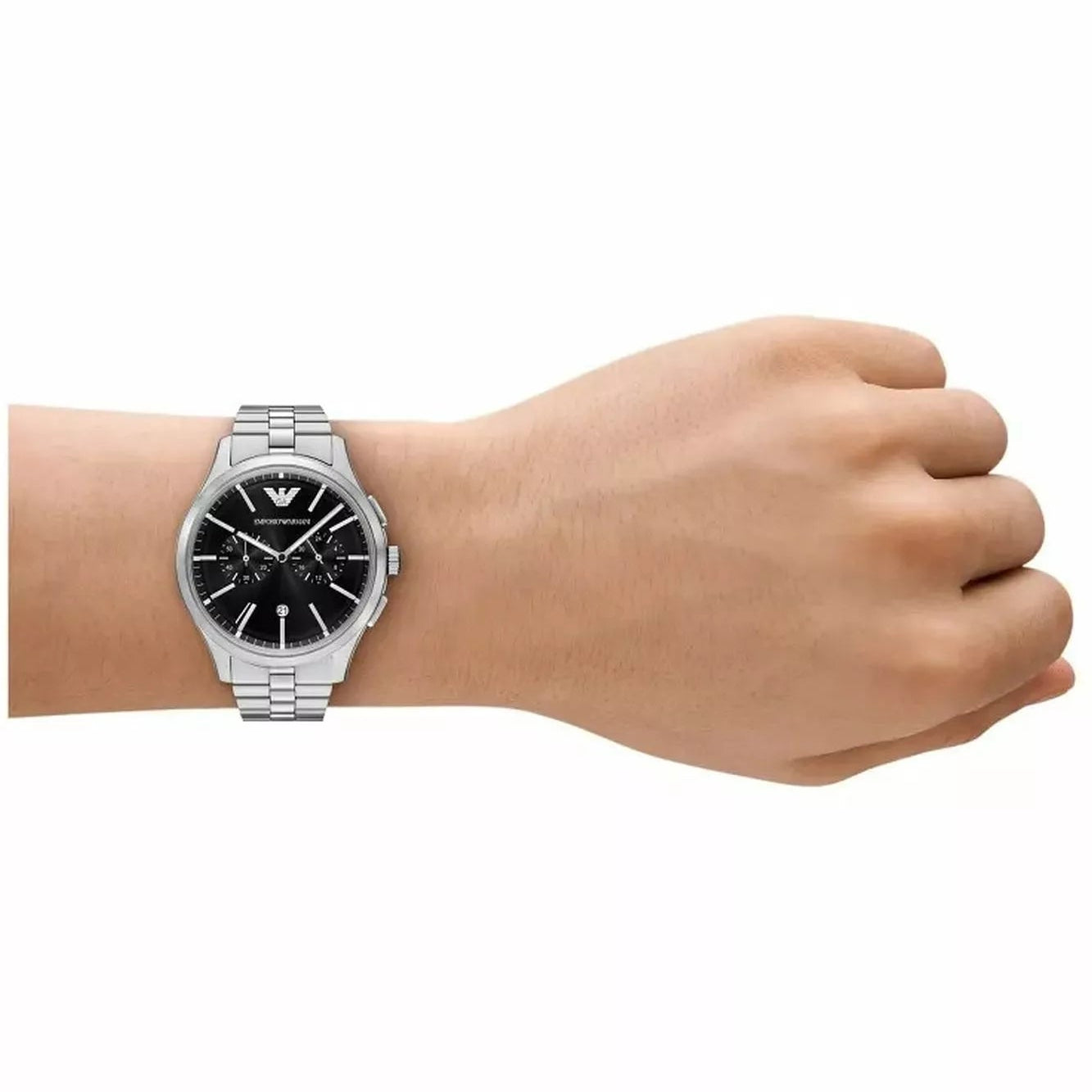 Emporio Armani Ruggero Black Dial Men's Watch - AR11691
