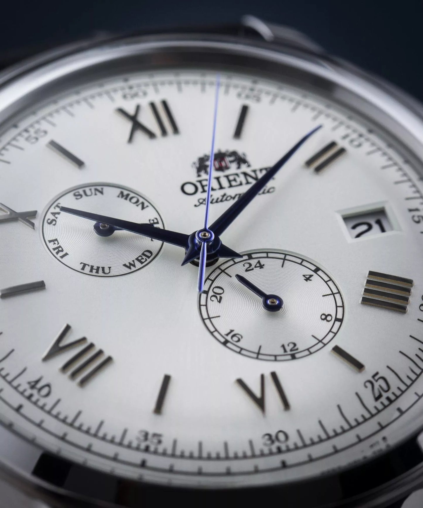 Orient Bambino Automatic White Dial Men's Watch - RA-AK0701S30B