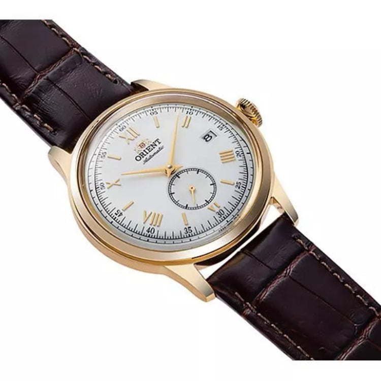 Orient Bambino White Dial Version 7 Small Seconds 38.4mm Men's Watch - RA-AP0106S30B