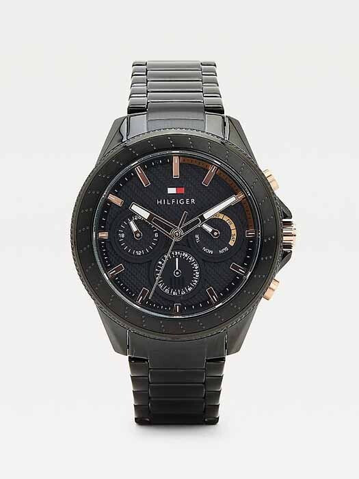 Tommy Hilfiger Black Chronograph Men’s Watch-1791858